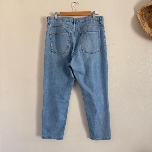 Everlane The Cheeky Jean 32 Crop Medium Wash - Picture 6 of 9